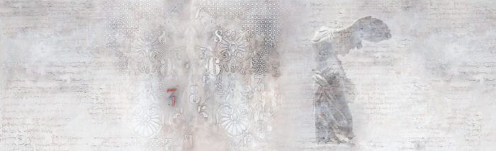 Carta Da Parati Niche - Inkiostro Bianco - immagine 3