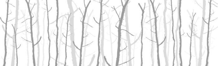 Carta Da Parati Trees 2014 - Inkiostro Bianco - immagine 3