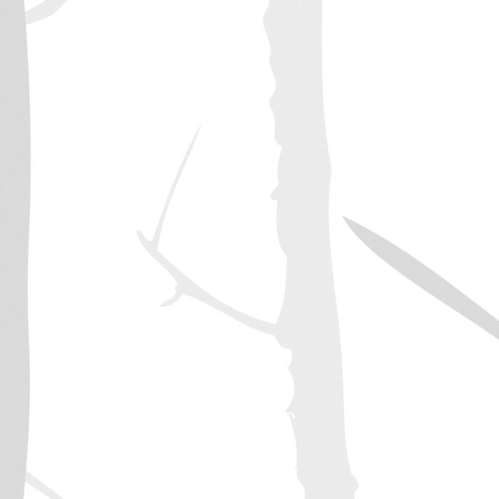 Carta Da Parati Trees 2014 - Inkiostro Bianco - immagine 2