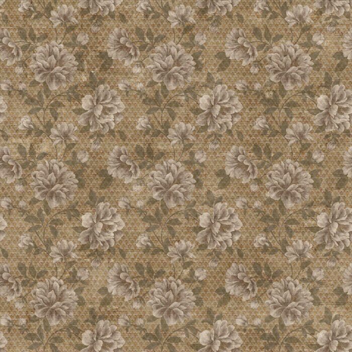 Carta Da Parati Flora - Inkiostro Bianco - immagine 4