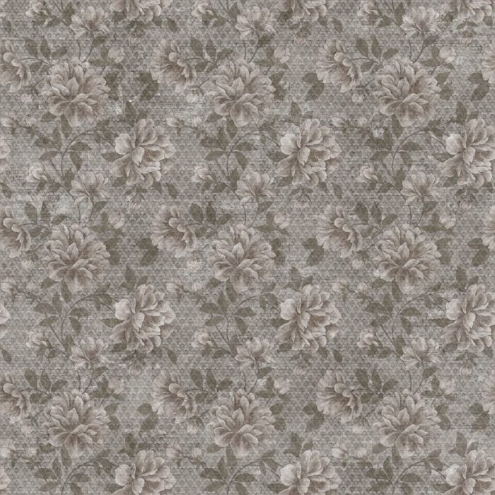 Carta Da Parati Flora - Inkiostro Bianco - immagine 3