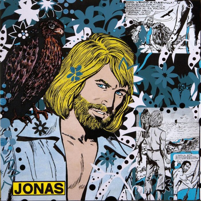 Carta Da Parati Jonas - Inkiostro Bianco - immagine 3