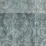 Carta Da Parati Avenue Broccato - Inkiostro Bianco - immagine 2