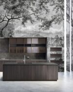 Carta Da Parati Vanity - Inkiostro Bianco