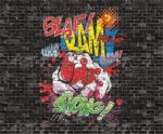 Carta da Parati Bam Sock - Londonart - immagine 3
