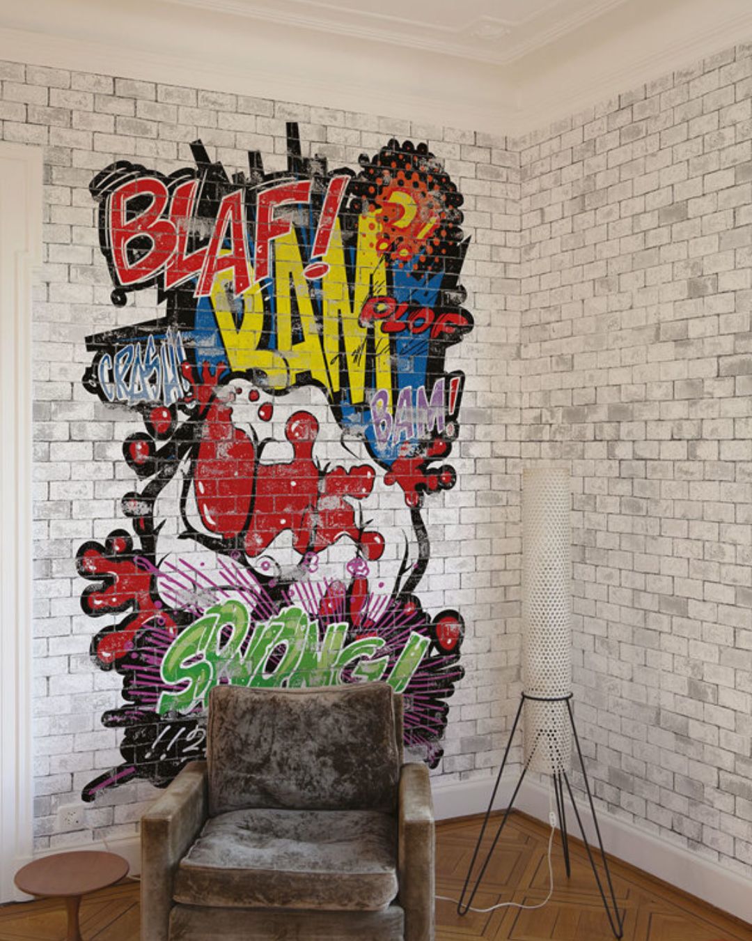Senza titolo (1080 x 1350 px) (49) Carta da Parati Bam Sock - Londonart - immagine 1