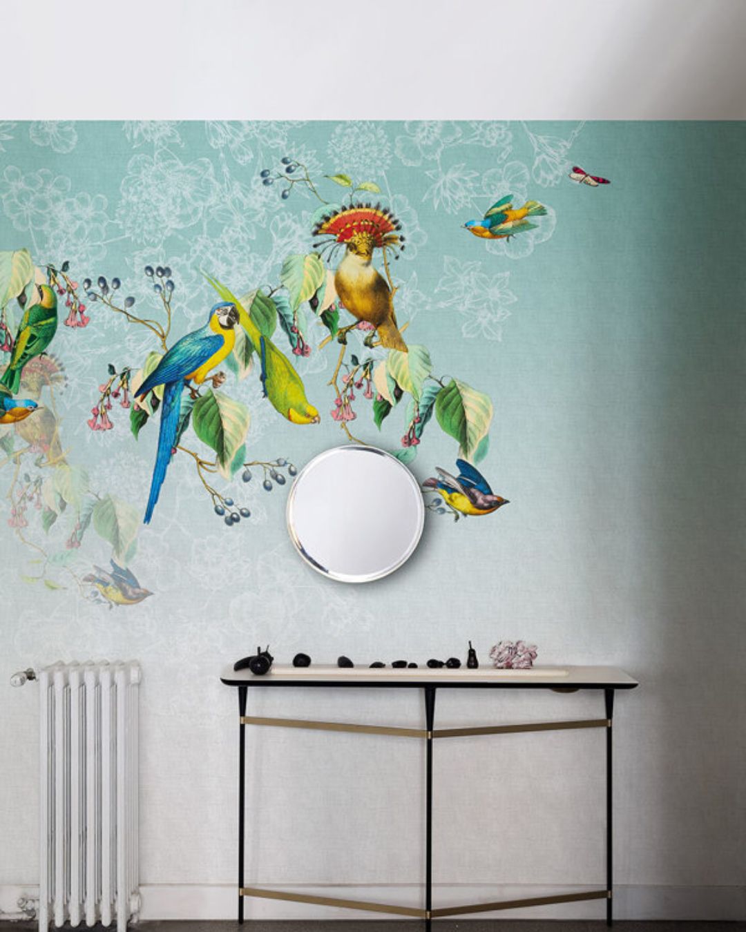 Senza titolo (1080 x 1350 px) (51) Carta da Parati Valery's Parrot - Londonart - immagine 1
