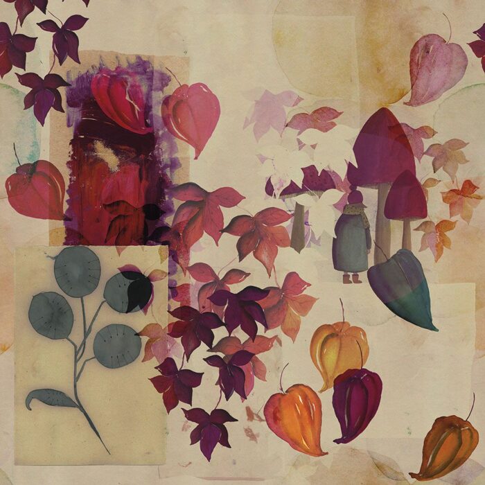Carta Da Parati Autunno - Inkiostro Bianco - immagine 2