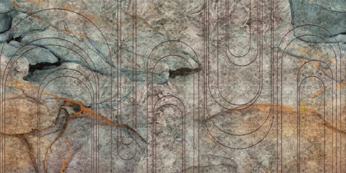 Carta Da Parati Devonian - Inkiostro Bianco - immagine 2