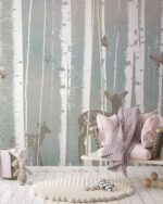 Carta Da Parati Hide And Seek - Inkiostro Bianco