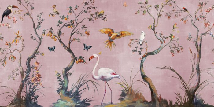 Carta Da Parati Special Edition Ibis - Inkiostro Bianco - immagine 7
