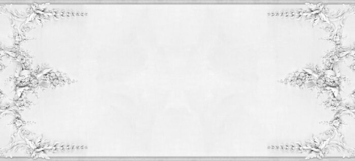 Carta Da Parati Real Putties - Inkiostro Bianco - immagine 3