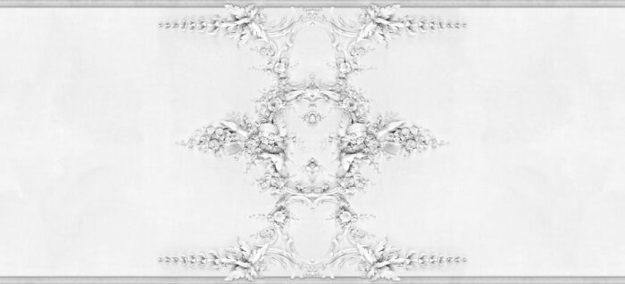 Carta Da Parati Real Putties - Inkiostro Bianco - immagine 4