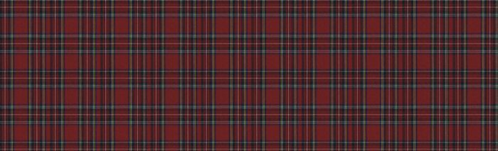 Carta Da Parati Tartan - Inkiostro Bianco - immagine 3