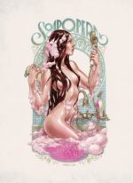 Carta Da Parati Soap Opera  - Inkiostro Bianco - immagine 2