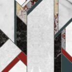 Carta Da Parati Fracture - Inkiostro Bianco - immagine 3