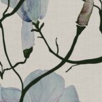 Carta Da Parati Hotaru - Inkiostro Bianco - immagine 4