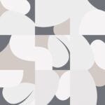 Carta Da Parati Jigsaw- Inkiostro Bianco - immagine 4
