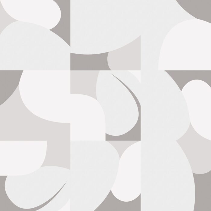 Carta Da Parati Jigsaw- Inkiostro Bianco - immagine 6