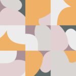 Carta Da Parati Jigsaw- Inkiostro Bianco - immagine 7