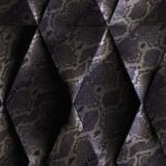 Carta Da Parati Python - Inkiostro Bianco - immagine 2