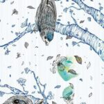 Carta Da Parati Branches - Inkiostro Bianco - immagine 3