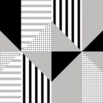 Carta Da Parati Puntolinea - Inkiostro Bianco - immagine 2