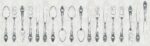 Carta Da Parati Silverware - Inkiostro Bianco - immagine 4