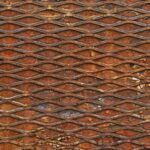 Carta Da Parati Rusty Grate - Inkiostro Bianco - immagine 2