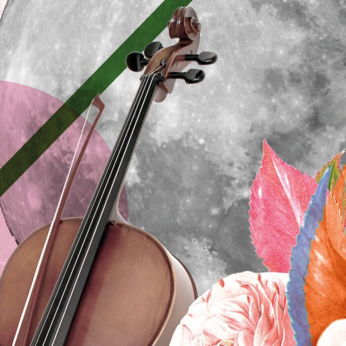 Carta Da Parati Jazz - Inkiostro Bianco - immagine 4