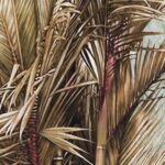 Carta Da Parati Greenery - Inkiostro Bianco - immagine 3