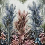 Carta Da Parati Greenery - Inkiostro Bianco - immagine 4