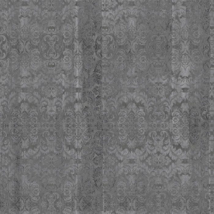 Carta Da Parati Damasked Concrete - Inkiostro Bianco - immagine 6