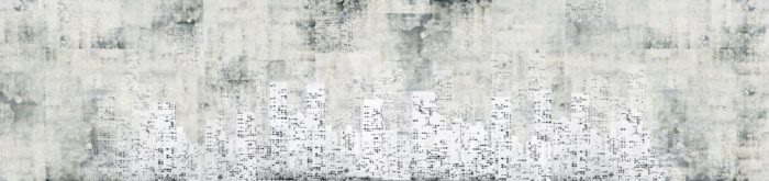 Carta Da Parati Skyscrapers - Inkiostro Bianco - immagine 4