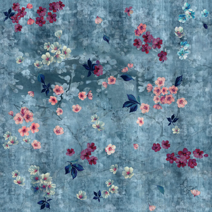 Carta Da Parati Bloom - Inkiostro Bianco - immagine 3