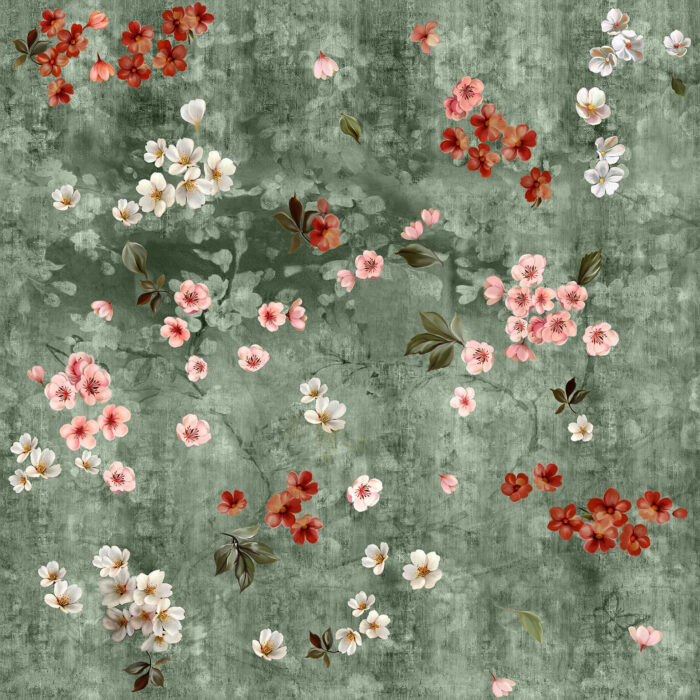 Carta Da Parati Bloom - Inkiostro Bianco - immagine 4