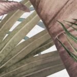 Carta Da Parati Lost in the jungle - Inkiostro Bianco - immagine 2