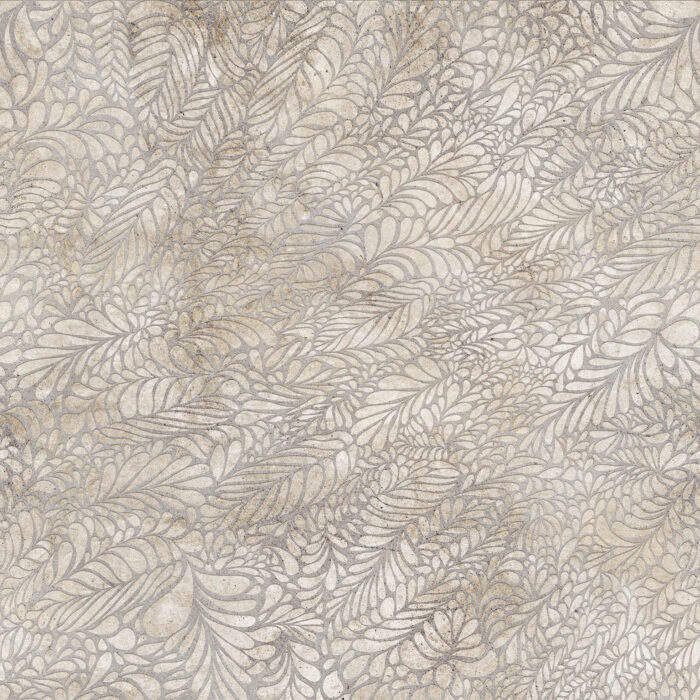 Carta Da Parati Fossil - Inkiostro Bianco - immagine 3