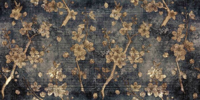 Carta Da Parati Autumn Poetry - Inkiostro Bianco - immagine 4