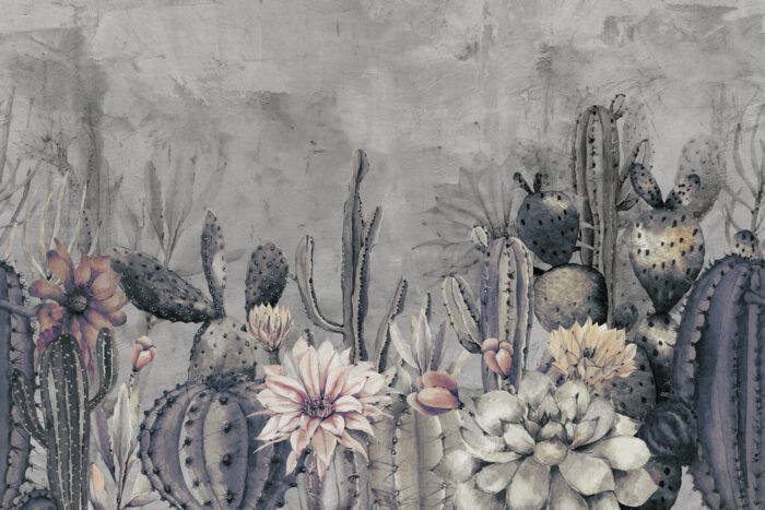 Carta Da Parati Cereus - Inkiostro Bianco - immagine 4