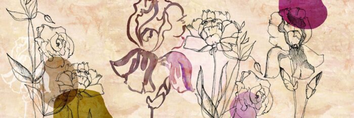 Carta Da Parati Jardin De Vent - Inkiostro Bianco - immagine 3
