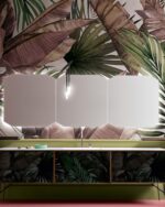 Carta Da Parati Lost in the jungle - Inkiostro Bianco