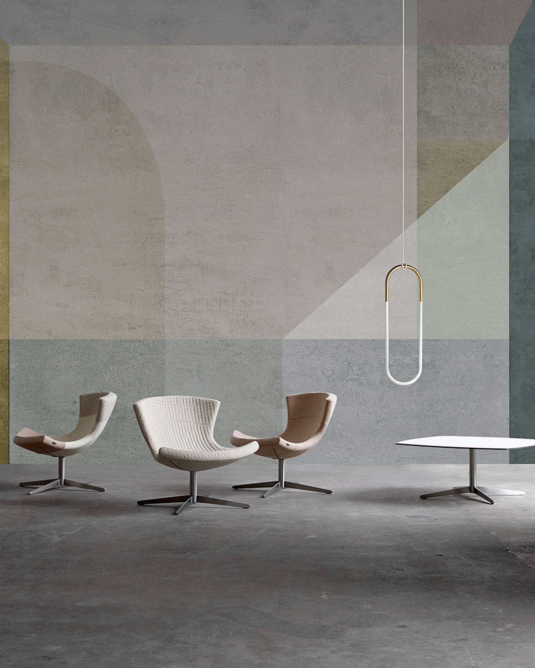 QUATTROCENTO_INKAAOO1801_AMB Quattrocento Wallpaper - Inkiostro Bianco - immagine 1