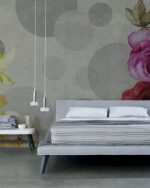 Carta Da Parati Shabby Chic - Inkiostro Bianco