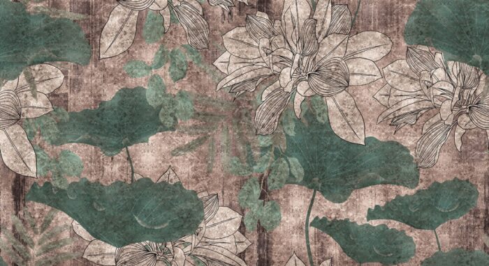 Carta Da Parati Soil - Inkiostro Bianco - immagine 3