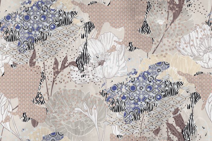 Carta Da Parati Understory - Inkiostro Bianco - immagine 4
