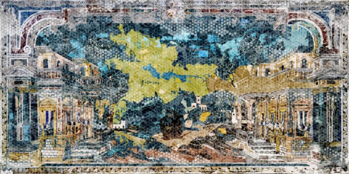 Carta Da Parati Visione - Inkiostro Bianco - immagine 3