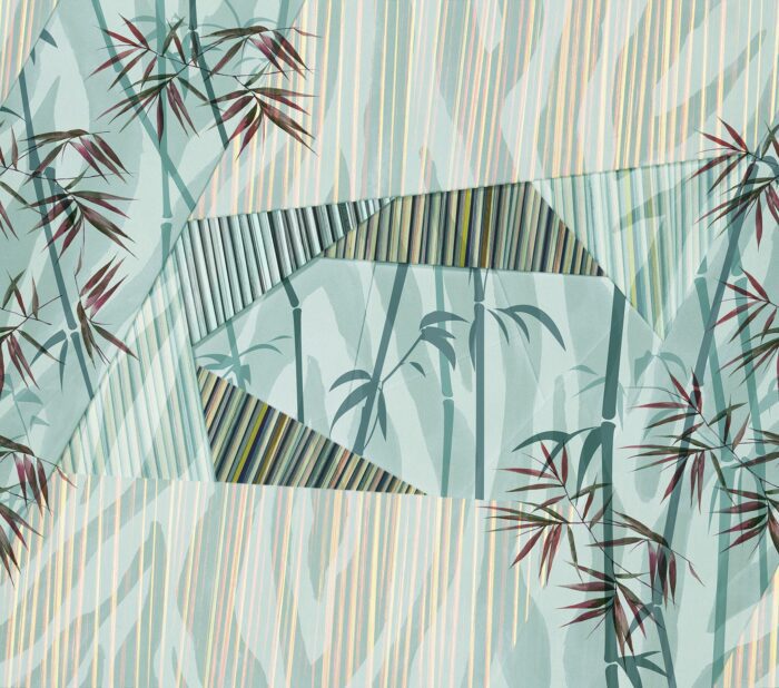 Carta Da Parati Wild Layers - Inkiostro Bianco - immagine 4