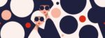 Carta Da Parati Women - Inkiostro Bianco - immagine 3