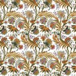 Carta Da Parati Arabesque - Inkiostro Bianco - immagine 2